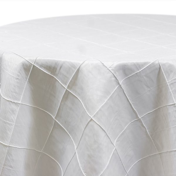 Pintuck White
