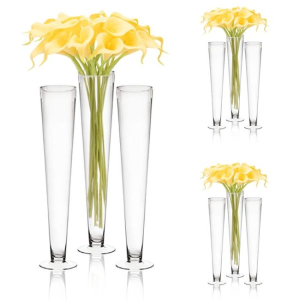 24" Glass Vase