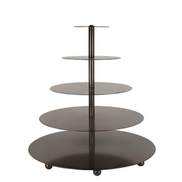 Cupcake Stand, Round Bronze