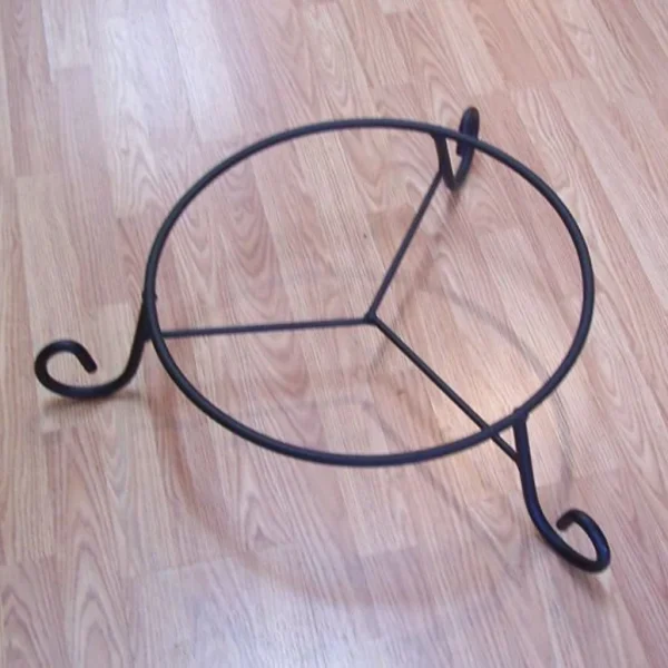 Wrought Iron Scroll Stands