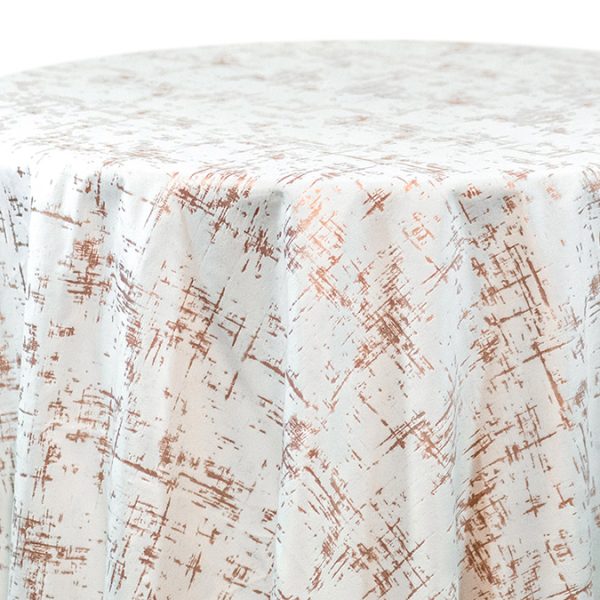 Etched Velvet White