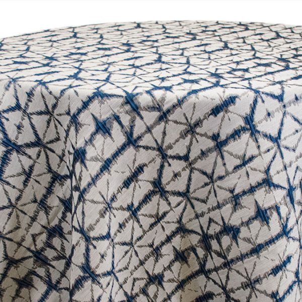 Shibori Hex Blue