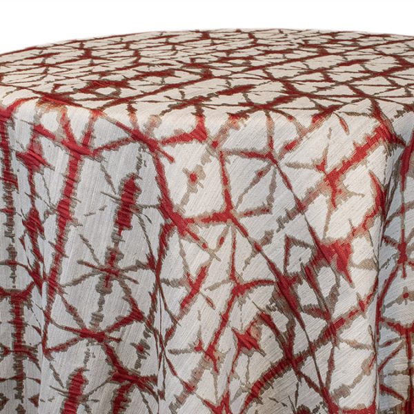 Shibori Hex Red